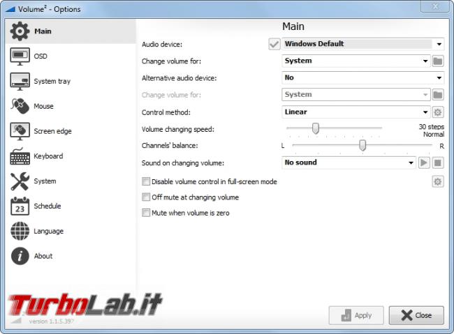 Come controllare volume PC utilizzando tastiera mouse - 2017-03-21 23_04_10-Volume² - Options