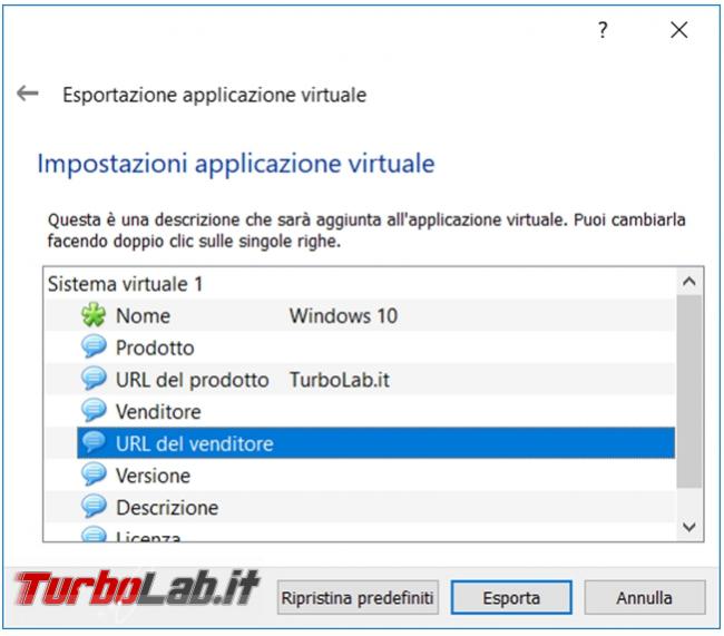 Come convertire macchina virtuale VirtualBox Vmware Player