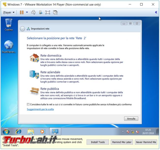 Come convertire macchina virtuale VirtualBox Vmware Player