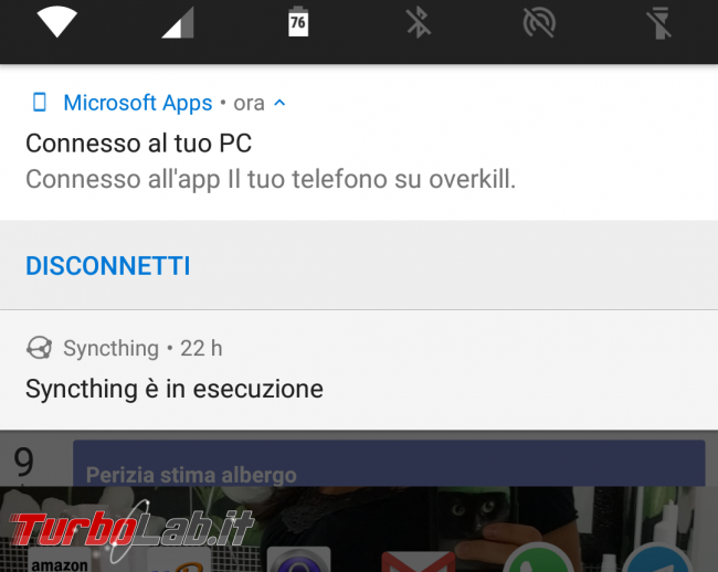 Come copiare foto smartphone Android PC Windows 10 leggere/scrivere messaggi SMS: guida Your Phone ( telefono) - Screenshot_20180907-180252