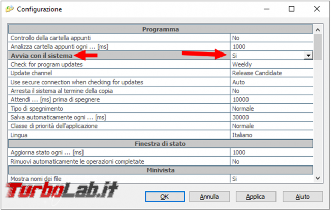 Come copiare spostare file menu contestuale Windows Copy Handler