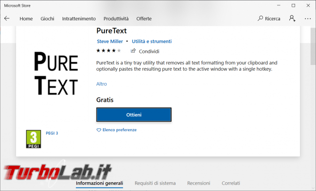 Come copiare testo puro pagina web non solo grazie PureText