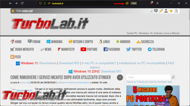 Come creare collegamenti web, formato Progressive Web Apps, usando Firefox