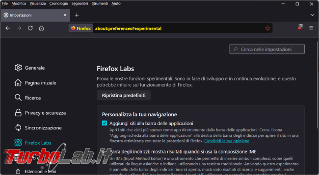 Come creare collegamenti web, formato Progressive Web Apps, usando Firefox