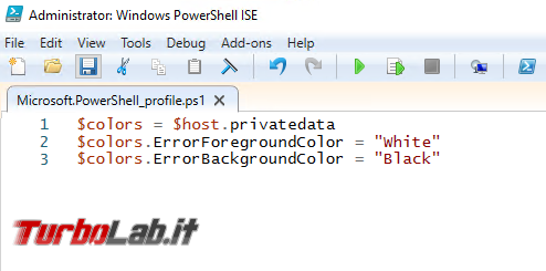 Come creare comandi personalizzati profilo PowerShell