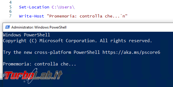 Come creare comandi personalizzati profilo PowerShell