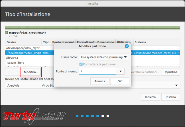 Come creare dual boot Windows-Linux entrambe partizioni criptate