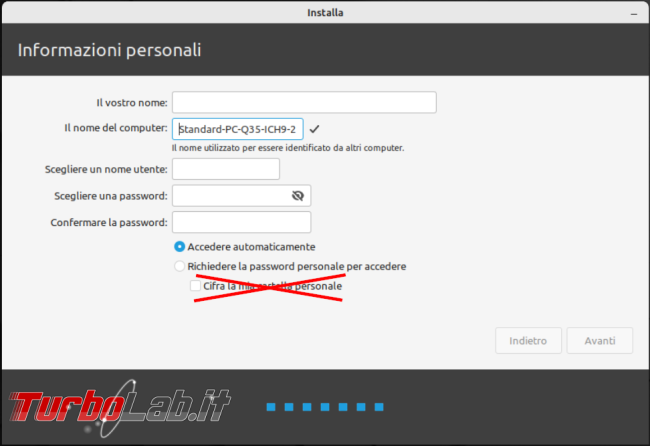 Come creare dual boot Windows-Linux entrambe partizioni criptate