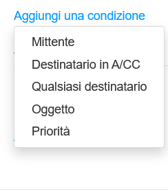 Come creare filtri posta web Libero limitare l’arrivo Spam