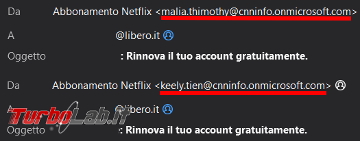 Come creare filtri posta web Libero limitare l’arrivo Spam