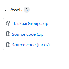 Come creare raccolte collegamenti barra applicazioni Taskbar Groups