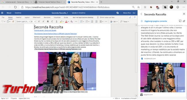 Come creare raccolte Microsoft Edge