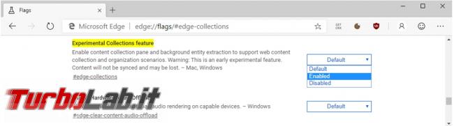 Come creare raccolte Microsoft Edge
