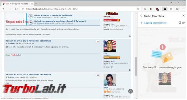 Come creare raccolte Microsoft Edge