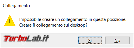 Come creare scorciatoia desktop App UWP Windows 10
