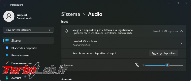 Come creare scorciatoia disattivare microfono più
velocemente