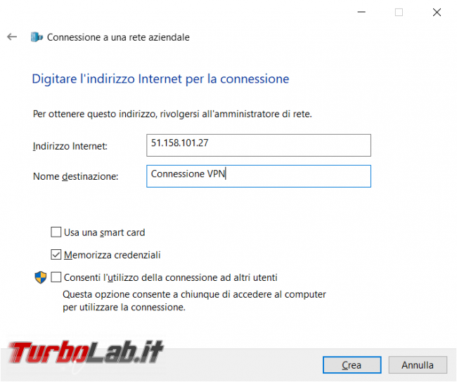 Come creare server VPN L2TP/IPSec 5 minuti