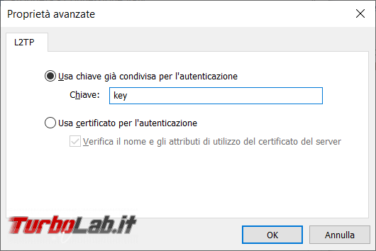 Come creare server VPN L2TP/IPSec 5 minuti