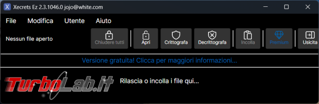 Come criptare/decriptare file Xecrets Ez
