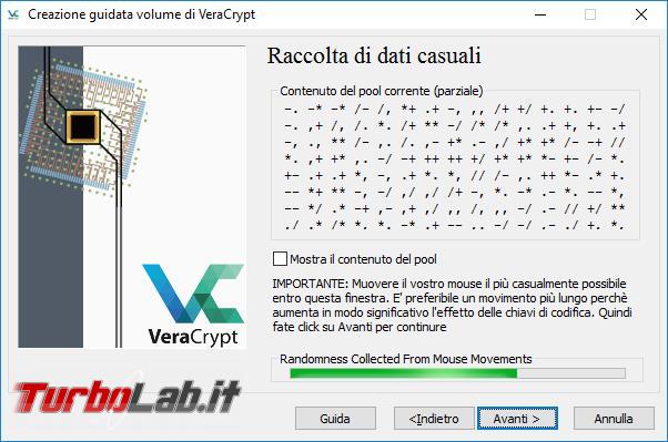 Come criptare disco sistema Veracrypt