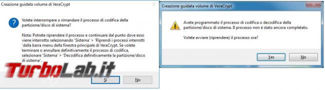 Come criptare disco sistema Veracrypt
