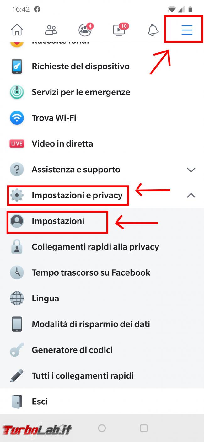 Come disattivare audio automatico video Facebook - Screenshot_20191023-164208