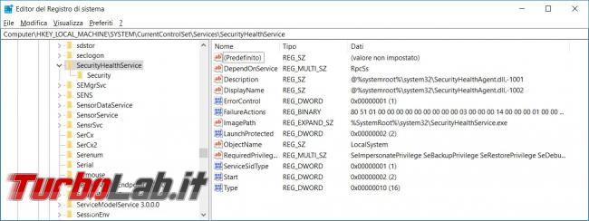 Come disattivare completamente servizi Windows Defender Windows Defender Firewall