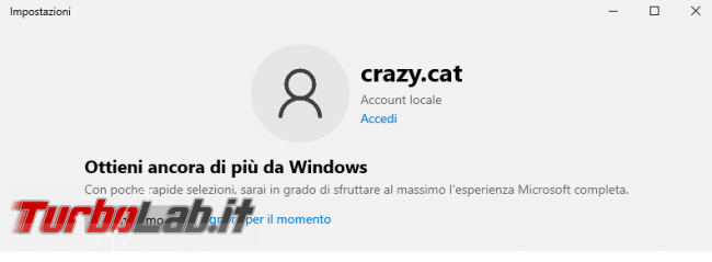 Come disattivare l’avviso “ configurazione PC è quasi completata” Windows 11