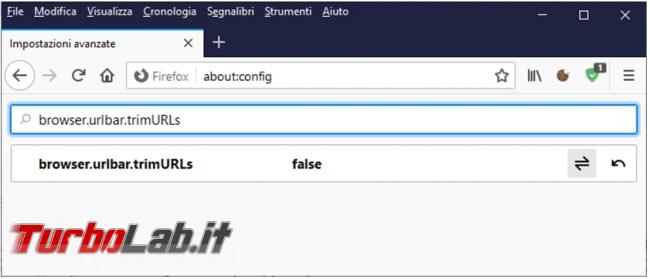 Come disattivare Megabar Mozilla Firefox, ripristinare indrizzo completo ritornare vecchio aspetto