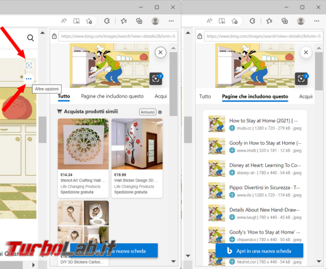Come disattivare Ricerca visiva immagini Microsoft Edge