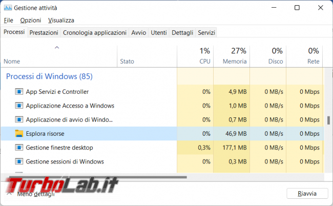 Come disattivare Snap Assist Flyout Windows 11