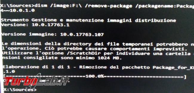 Come disinstallare aggiornamenti Windows 10 quando sistema operativo non si avvia più