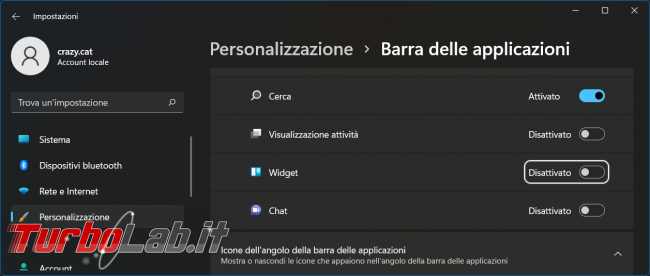 Come disinstallare completamente Widget Windows 11