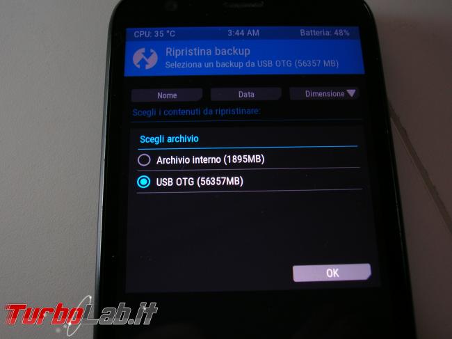 Come disinstallare LineageOS, OmniROM, Resurrection Remix ecc. ripristinare versione originale Android backup Nandroid creato TWRP