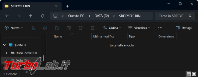 Come eliminare gruppo cartelle quando non si hanno permessi farlo