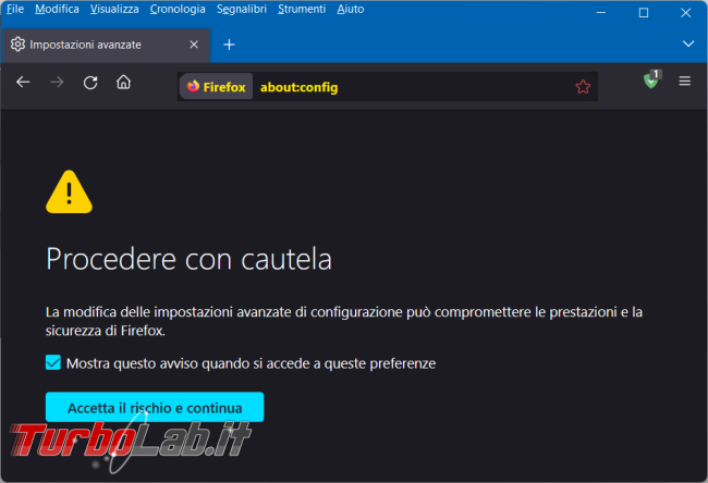 Come eliminare popup richiesta traduzione Firefox 116