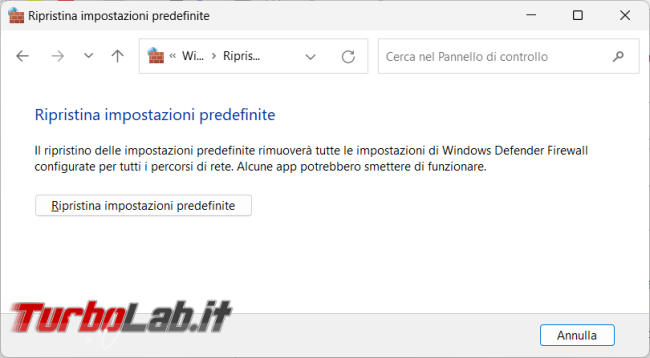 Come esportare regole firewall Windows poi riutilizzarle