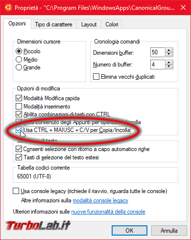 Come fare copia-incolla Linux Ubuntu (Bash) Windows 10 - Ctrl+C / Ctrl+V non funziona! - Mobile_zShot_1536395833