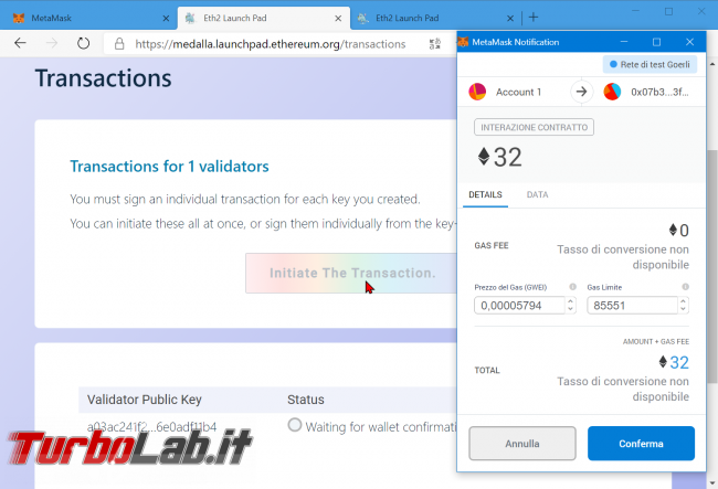 Come fare staking Ethereum 2.0: Guida Definitiva configurare validatore guadagnare (mainnet testnet Görli, video) - zShotVM_1604275147