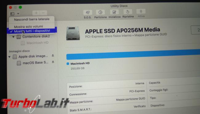 Come formattare reinstallare macOS 11 Mac MacBook (guida) - PHO_20190908_190700_1
