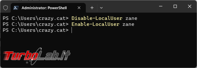 Come gestire account locali gruppi sistema operativo tramite PowerShell