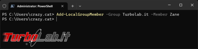 Come gestire account locali gruppi sistema operativo tramite PowerShell