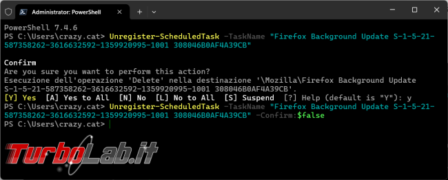 Come gestire operazioni pianificate Windows tramite PowerShell