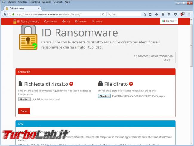 Come identificare tipo ransomware vi ha infettato eliminare richieste riscatto computer