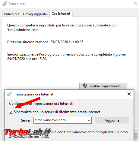 Come impedire cambio d’orario caso dualboot Windows-Linux