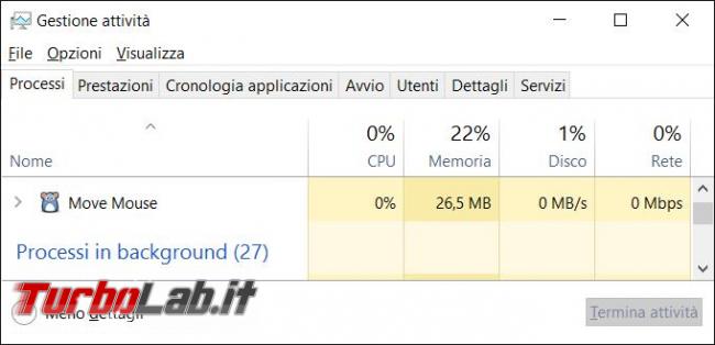 Come impedire computer si blocchi (lock/spegnimento/sospensione/ibernazione) dopo alcuni minuti inattività