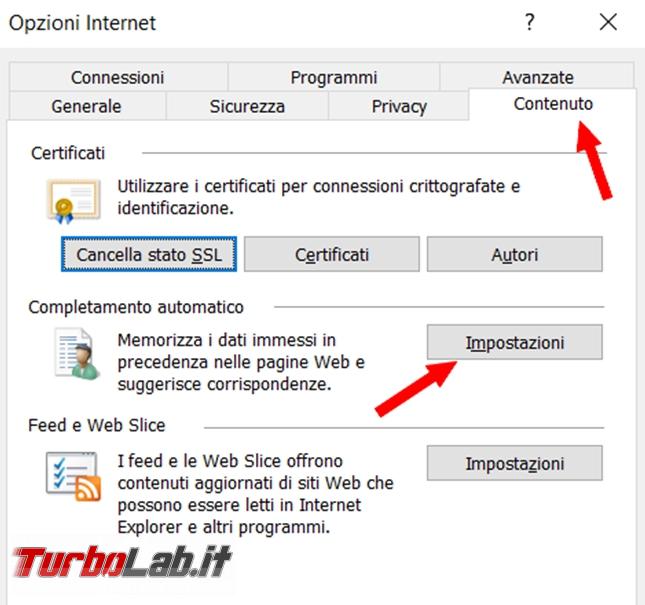 Come impedire memorizzazione password browser web ed eliminare quelle già presenti (Chrome, Firefox, Edge, Opera)