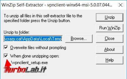 Come installare Cisco VPN Client Windows 10