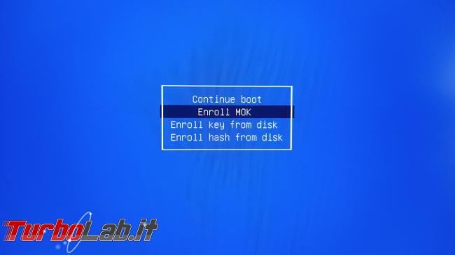 Come installare driver NVIDIA notebook Ubuntu 20.04 attivare GPU GeForce GTX - Secure boot MOK (1)