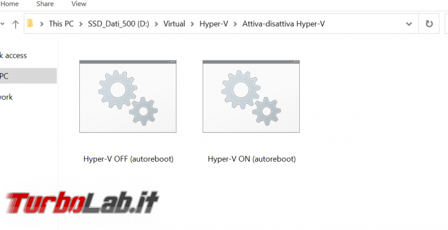 Come installare Hyper-V VirtualBox contemporaneamente stesso PC risolvere errore VT-x is not available (VERR_VMX_NO_VMX) - Apertura sessione macchina virtuale non riuscita